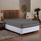 Capa Protetor de Colchão Casal em Malha Gel com Zíper