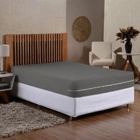 Capa Protetor de Colchão Casal em Malha Gel com Zíper