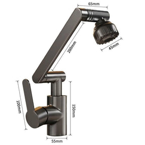 Torneira Articulada e Giratória para Pia de Banheiro