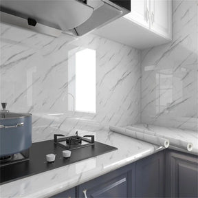 Papel de Parede Adesivo em Mármore - Impermeável