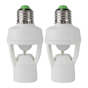 Sensor de Presença com Fotocélula para Soquete de Lâmpada