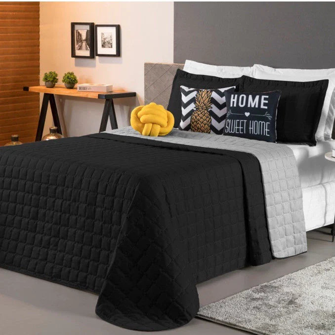 Cobre Leito para Casal e Queen - Kit 8 Peças