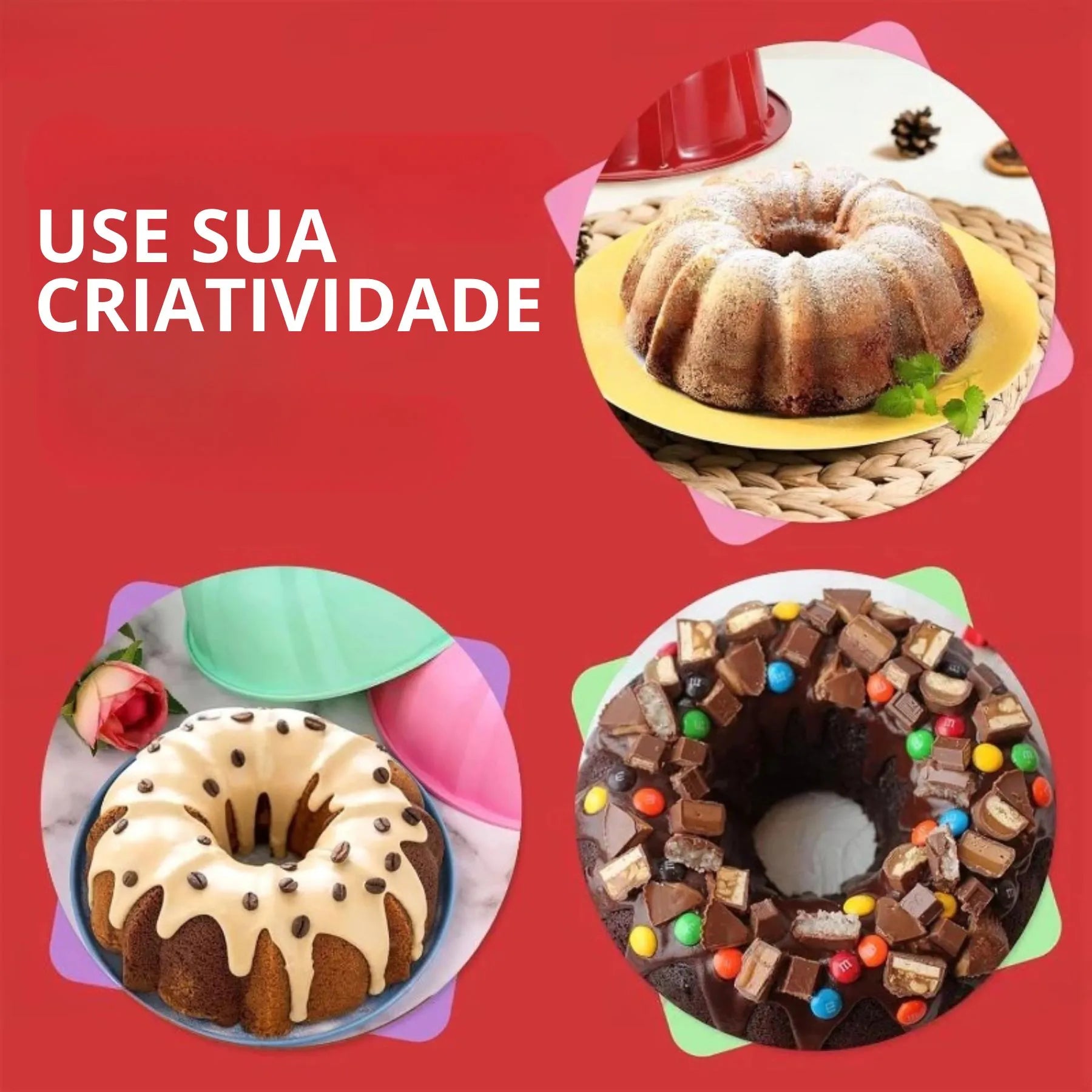 Máquina de Assar Mini Bolos - CakeFlash