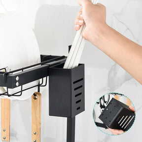 Escorredor de Louça Suspenso em Aço Inox