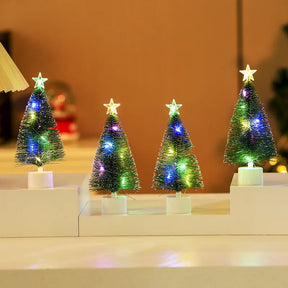 Mini Arvore de Natal com Led para Mesa