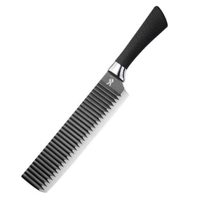 Jogo de Facas Profissional Antiaderente - Kit Completo de 6 Peças