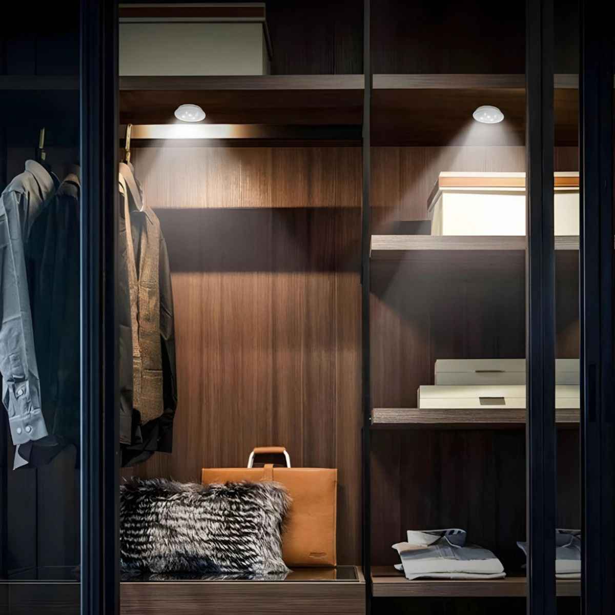 Luminária de Led com Controle Remoto Sem Fio - Kit 3 Lâmpadas