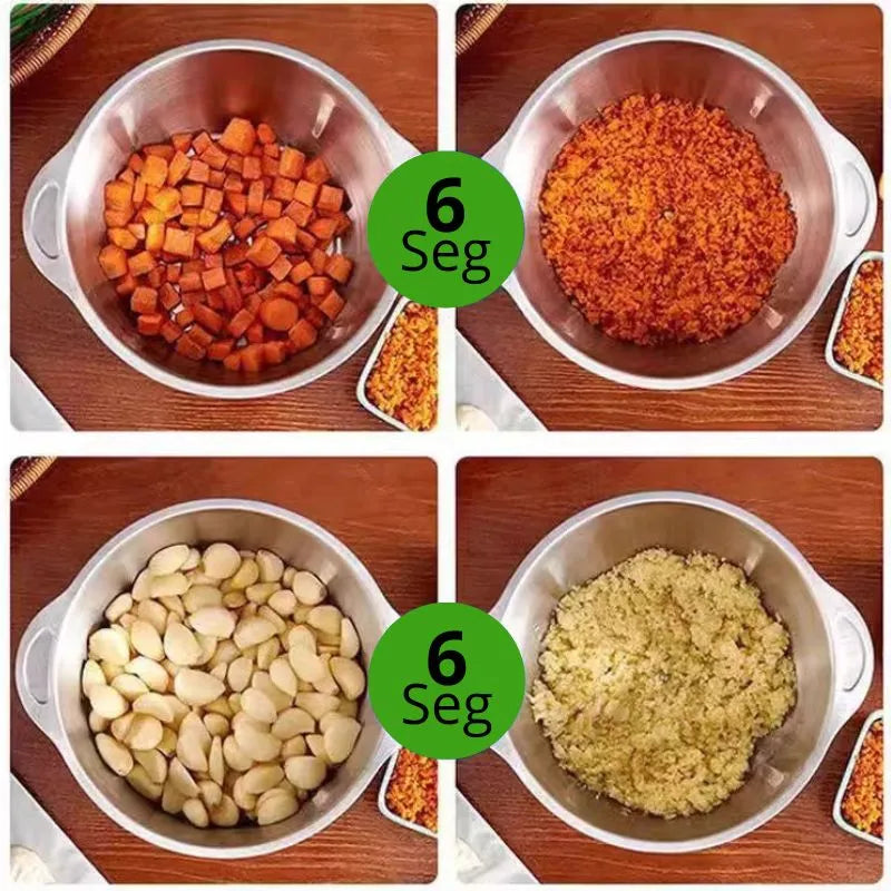 Moedor e Triturador Elétrico de Alimentos