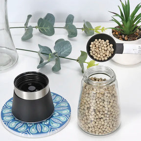 Moedor e Triturador de Pimenta e Sal - Kit Com 2 Unidades