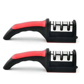 Amolador e Afiador De Facas - Kit Com 2 Unidades