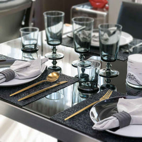 Jogo de Talheres Dourado em Aço Inox - Kit 24 Talheres