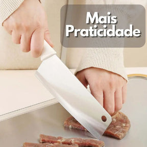 Faca Cutelo em Aço Inoxidável