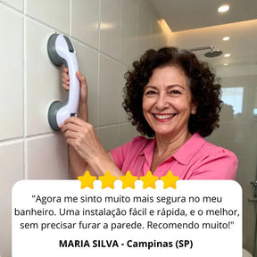 Barra de Apoio Portátil para Banheiro