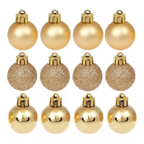 Bola de Natal para Árvore de Natal - Kit 12 Bolas