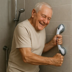 Barra de Apoio para Banheiro com Ventosa