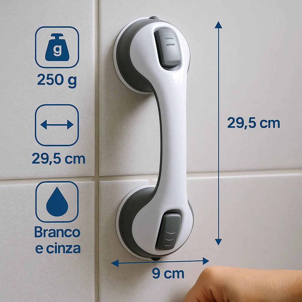 Barra de Apoio Portátil para Banheiro