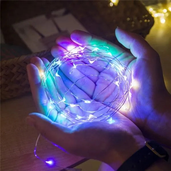 Fio de Fada em Led para Decoração de Natal