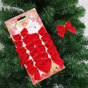 Laço Vermelho para Árvore de Natal