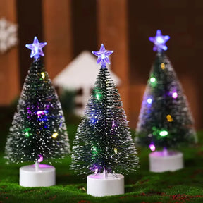 Mini Arvore de Natal com Led para Mesa