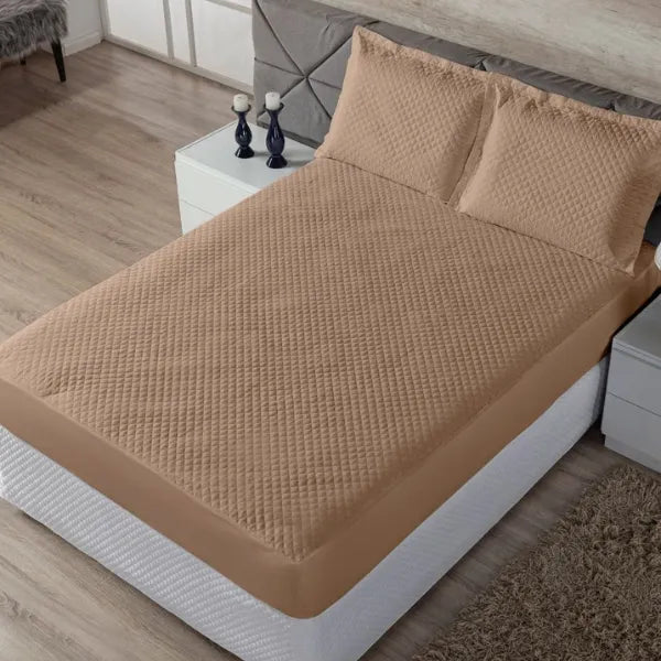 Capa Protetor de Colchão Impermeável com Elástico