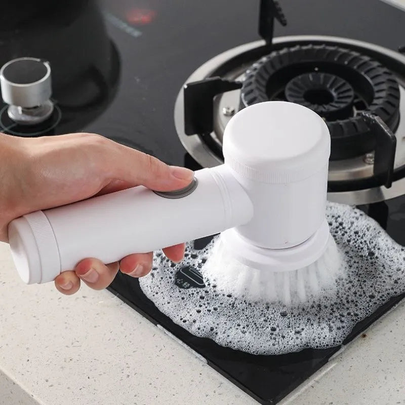 Escova de Limpeza Elétrica Multiuso