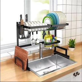 Escorredor de Louça Suspenso em Aço Inox