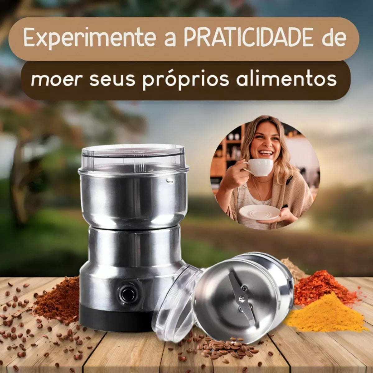 Moedor de Café Elétrico