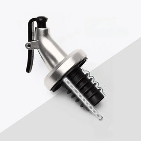 Galheteiro de Vidro com Aço Inox para Mesa