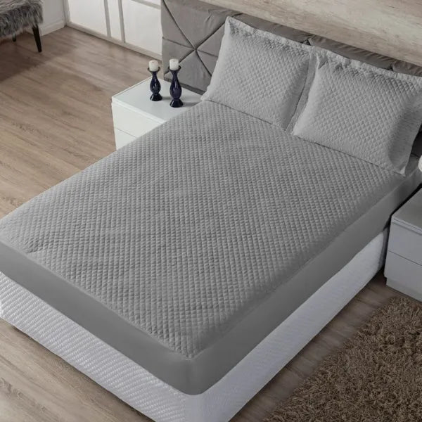 Capa Protetor de Colchão Impermeável com Elástico