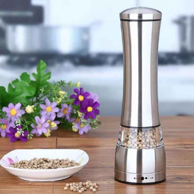 Moedor e Triturador de Pimenta e Sal