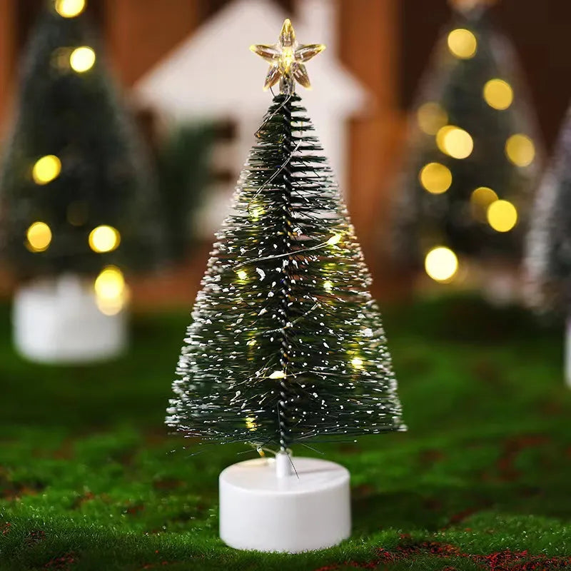 Mini Arvore de Natal com Led para Mesa