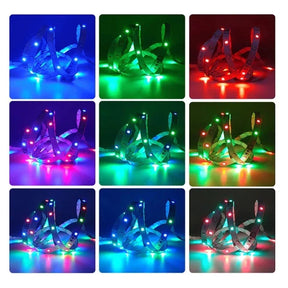 Pisca Pisca de Natal em Fita Led com Controle via Bluetooth