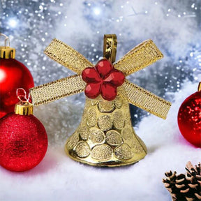 Sino de Enfeite para Árvore de Natal - Kit 6 Sinos