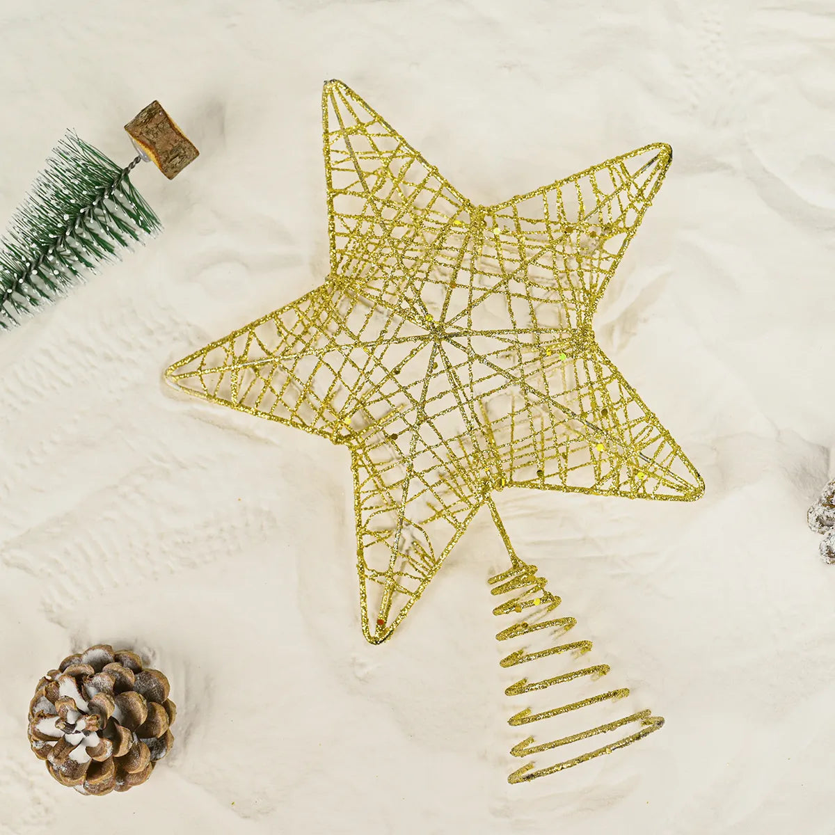 Ponteira de Estrela para Árvore de Natal