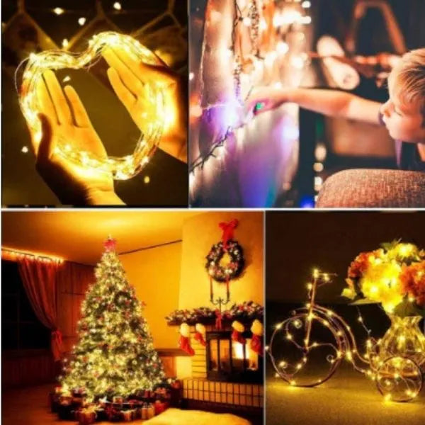 Fio de Fada em Led para Decoração de Natal