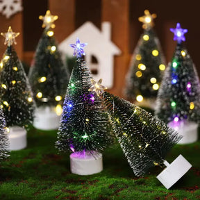 Mini Arvore de Natal com Led para Mesa
