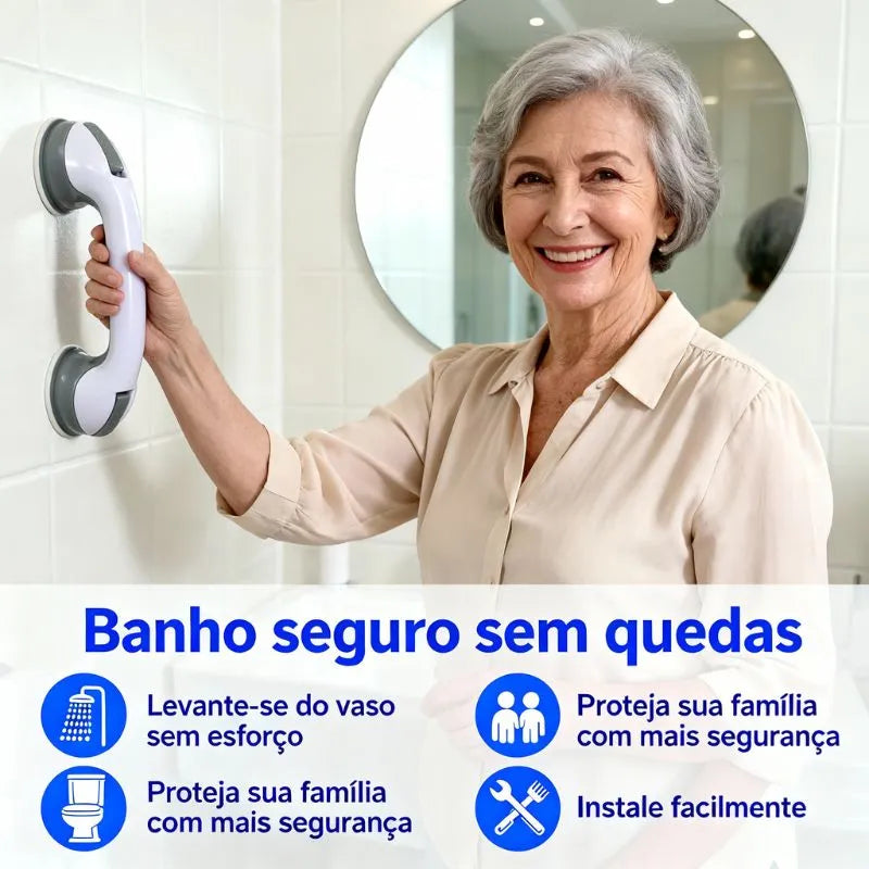 Barra de Apoio Portátil para Banheiro