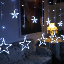 Pisca Pisca em Cascata de Estrela - 8 Funções