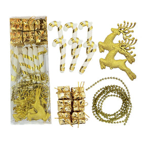 Enfeites de Natal - Kit de 19 Pendentes