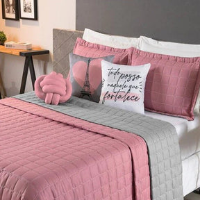 Cobre Leito para Casal e Queen - Kit 8 Peças