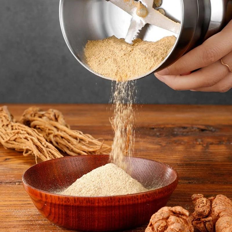 Moedor e Triturador Elétrico de Grãos e Temperos