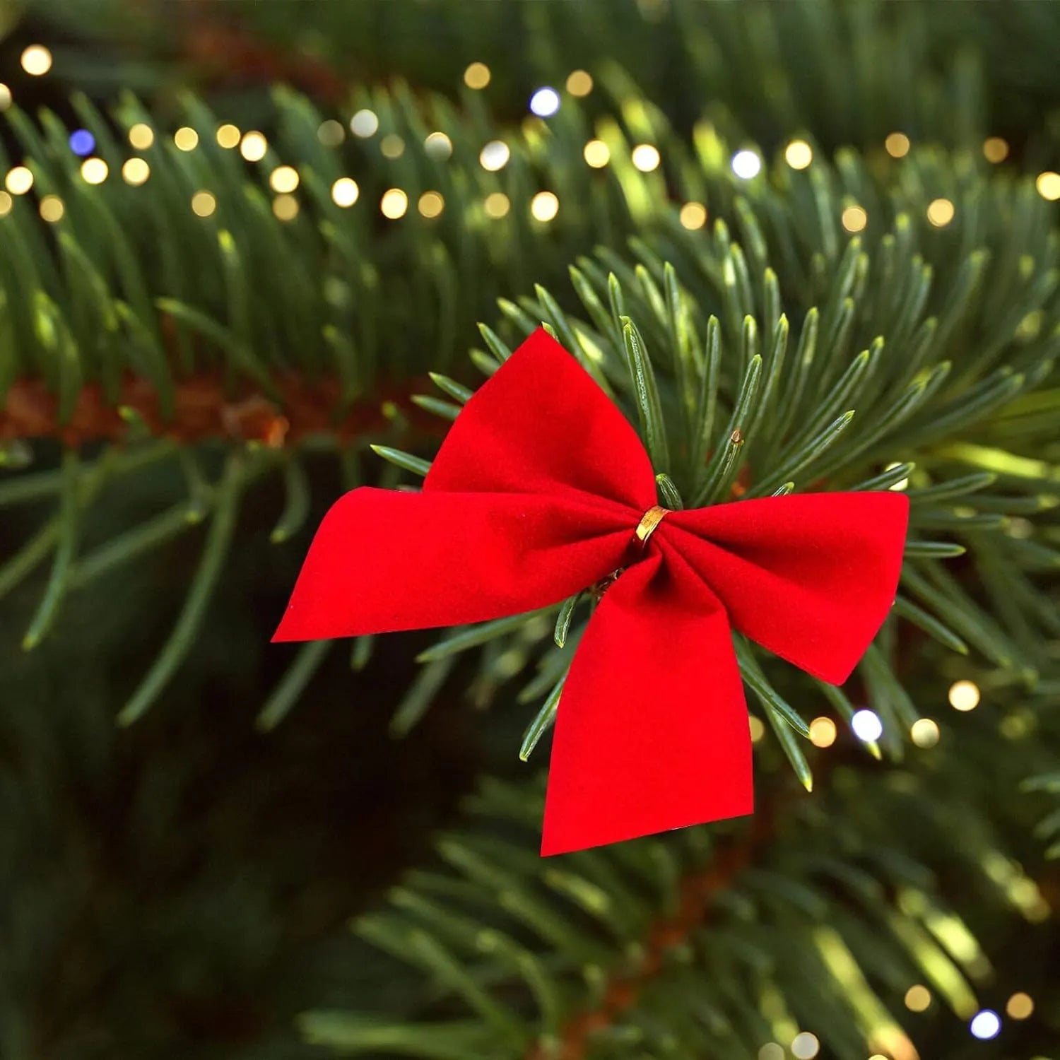 Laço Vermelho para Árvore de Natal
