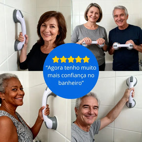 Barra de Apoio Portátil para Banheiro