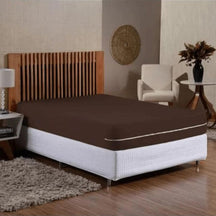 Capa Protetor de Colchão Casal em Malha Gel com Zíper