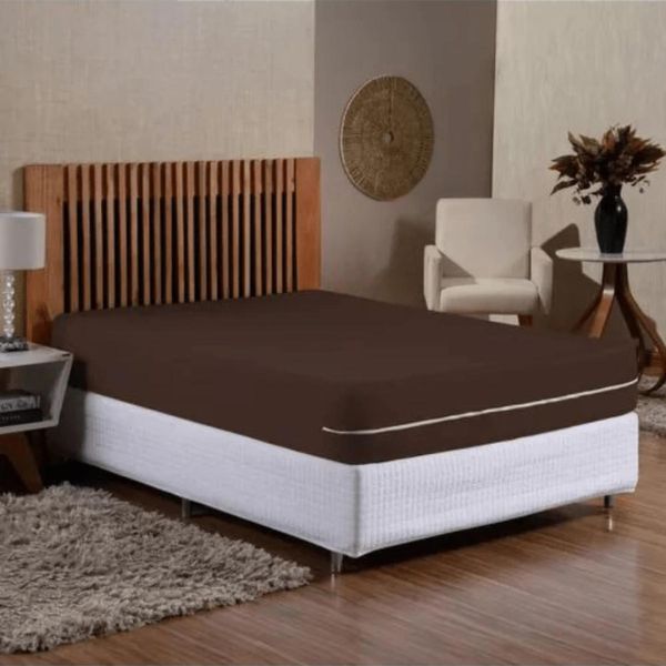 Capa Protetor de Colchão Casal em Malha Gel com Zíper