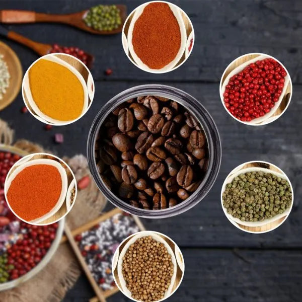 Moedor e Triturador Elétrico de Grãos e Temperos