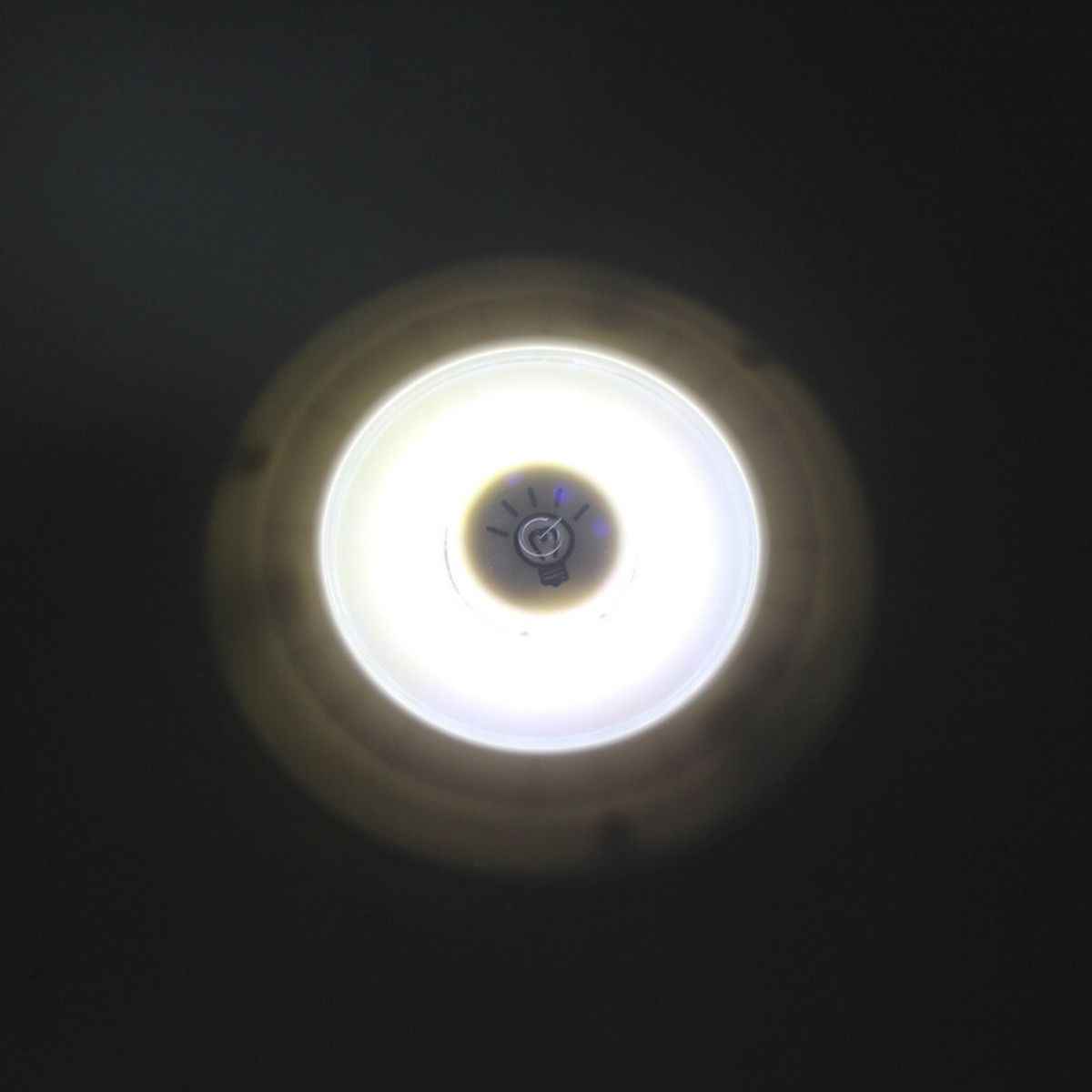 Luminária de Led com Controle Remoto Sem Fio - Kit 3 Lâmpadas