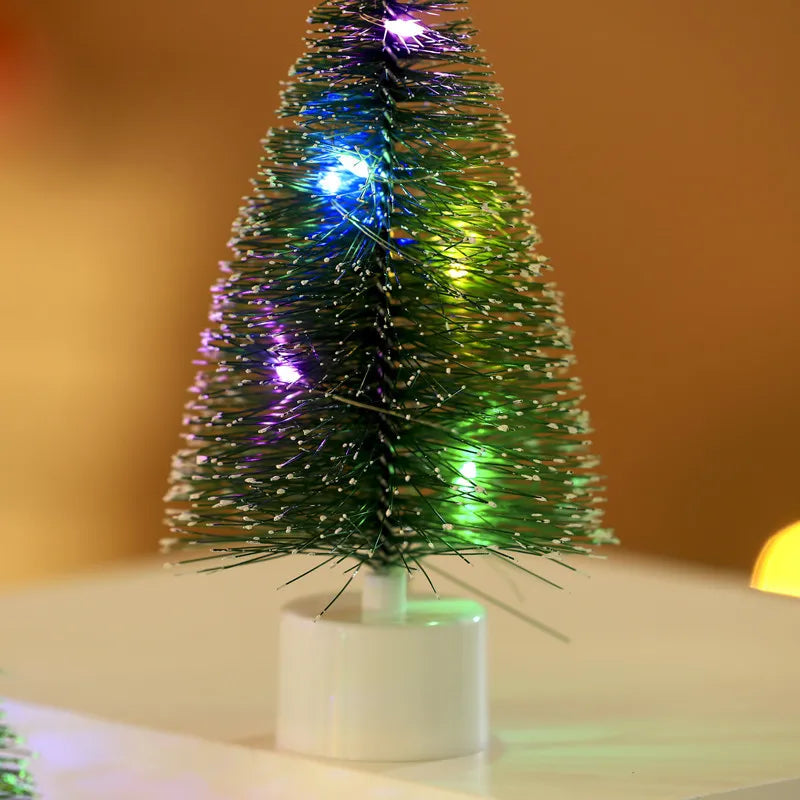 Mini Arvore de Natal com Led para Mesa