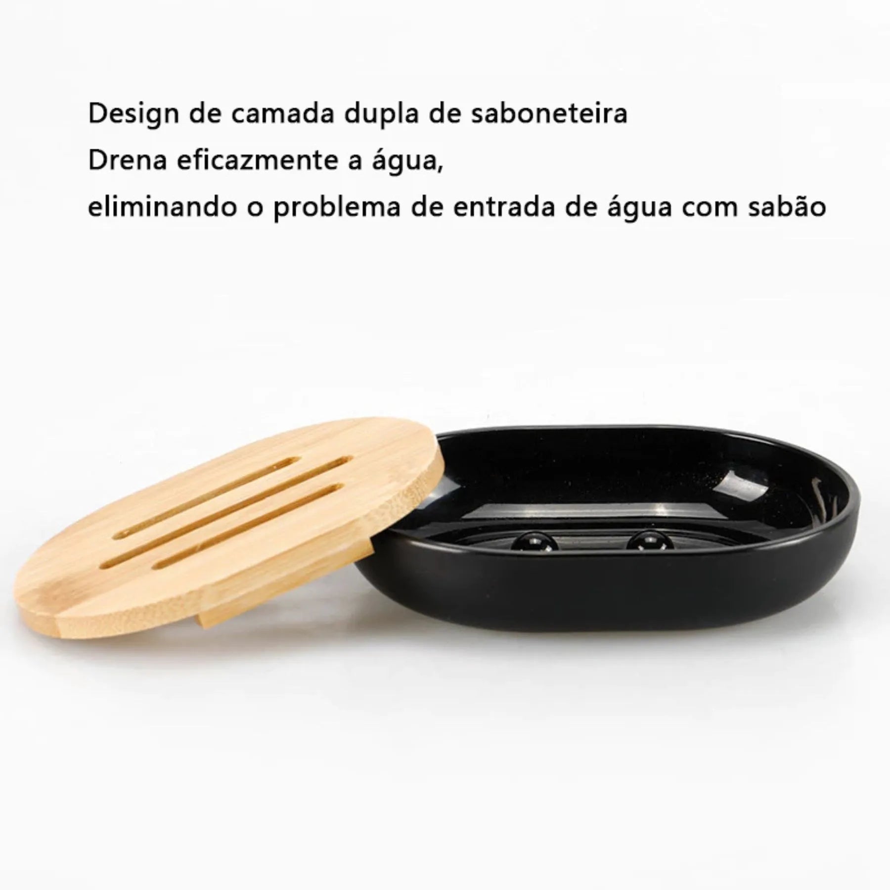 Dispenser Saboneteira e Copo de Banheiro - Kit Acessórios para Banheiro