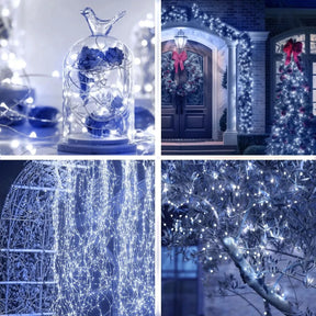 Fio de Fada em Corda com Energia Solar - Pisca Pisca